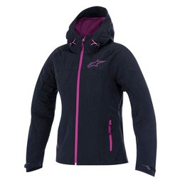 Black, Pink Alpinestars Womens Stella Tornado Air Hooded Textile Jacket 2015 Black Pink