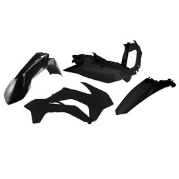 Acerbis Plastic Kit For KTM Black 2314310001 Black
