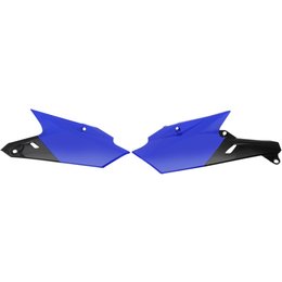 UFO Plastics Side Panels Pair For Yamaha YZ250F/Team Yamaha Blue YA04839-089