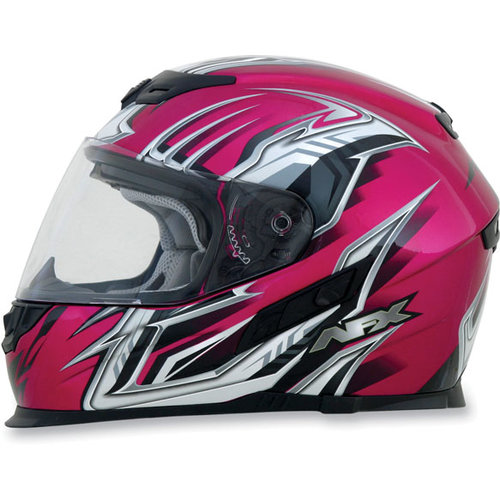 Z1R Womens Strike Ops Full Face Motorcycle Helmet with Flip Up Shield