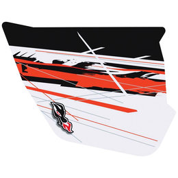 Dragonfire Racing Black White And Red HiBoy 2 Door Graphics For Can-Am 07-2101 Black