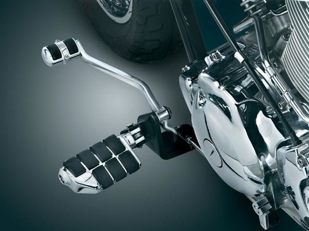 Rear Brake Pedal Pad Shift Peg For Kawasaki Yamaha Vulcan 1700 1500 V Star 650 