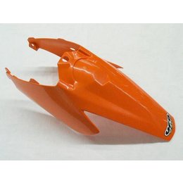 UFO Plastics Rear Fender W/Panels Orange KTM 85 SX 04-08