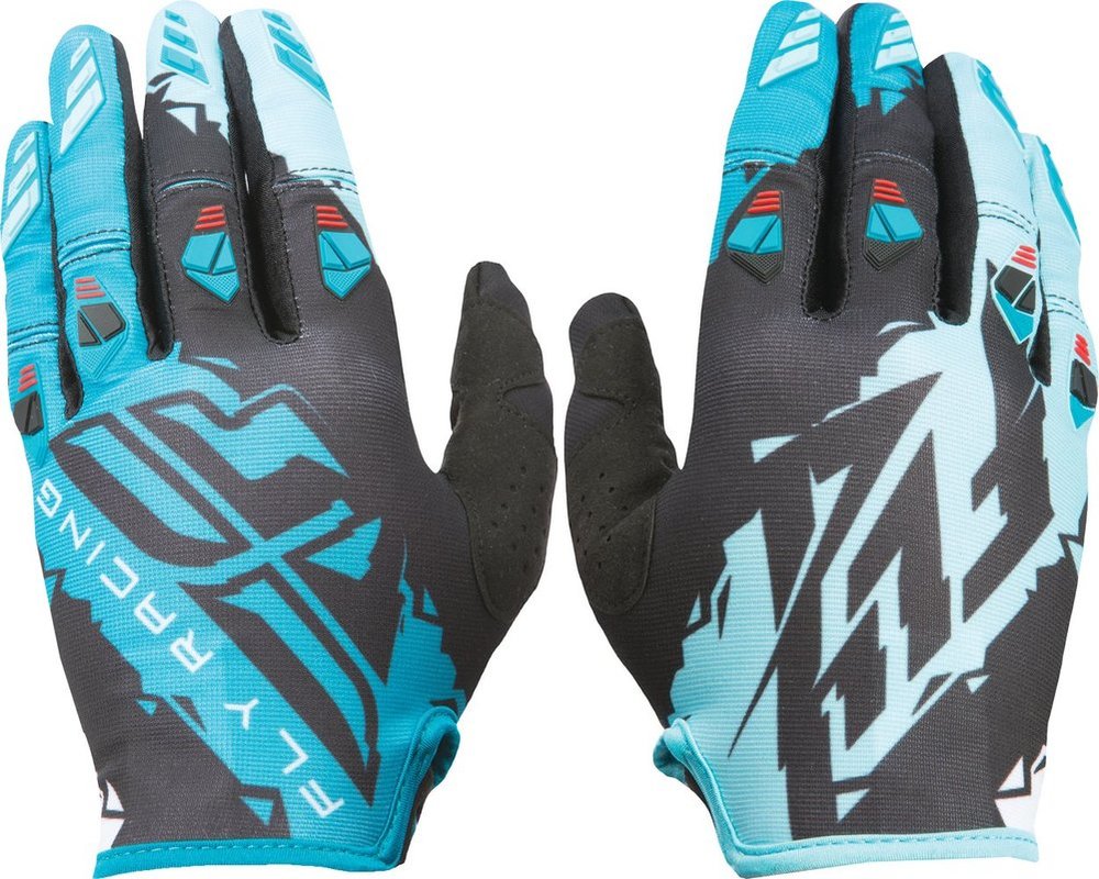 Black, X-Small Fly Racing 2022 Kinetic Gloves