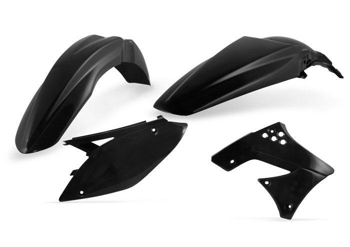 Acerbis Full Plastic Kit Black For Kawasaki KX450F 2013-2015 Models