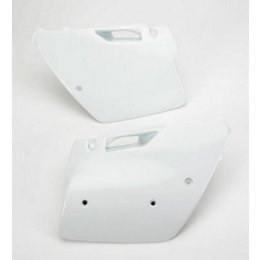 White Acerbis Side Panels For Kawasaki Kx125 Kx250 94-98