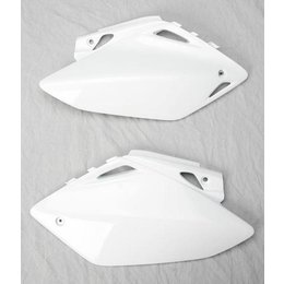 UFO Plastics Side Panels White For Honda CRF 450R 05-06