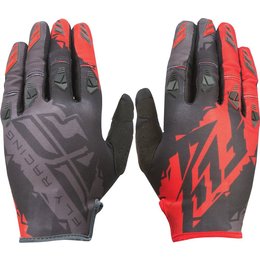 Fly Racing Youth Boys MX Offroad Kinetic Riding Gloves Black