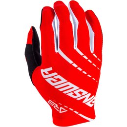 Answer Racing Mens AR-2 AR2 Gloves Red