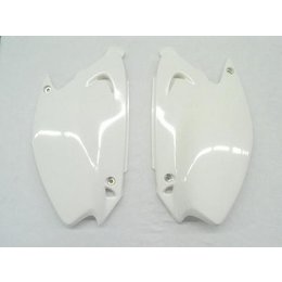 UFO Plastics Side Panels White For Kawasaki KX 125 250 03-09