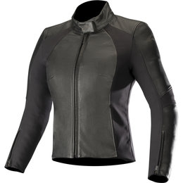 Alpinestars Womens Stella Vika V2 Leather Jacket Black