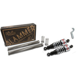 Burly Complete Lowering Kit Slammer Kit Chrome For Harley-Davidson FXD 1991-2005