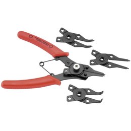 N/a Bikemaster Snap Ring Pliers Set With 4 Removable Jaws