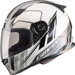 GMAX FF49 FF-49 Rogue Full Face Helmet White