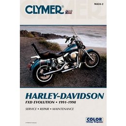 Clymer Repair Manual For Harley Dyna-Glide DynaGlide 91-98