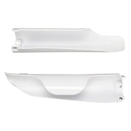 Acerbis Lower Fork Cover White For Yamaha YZ 250F/450F 05-07