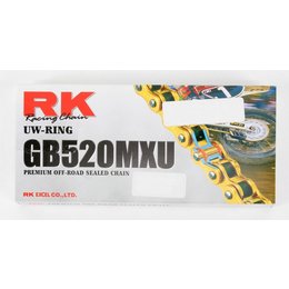 Gold Rk Chain Gb 520 Mxu U-ring Chain -120 Links