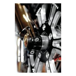 Black Klock Werks Lower Fork Leg Axle Cap For Harley Davidson Fl 00-10