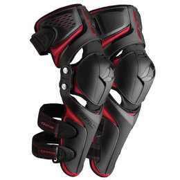 Black, Red Evs Mens Epic Knee Shin Guards Pair 2013 Black Red