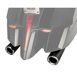 Vance & Hines Hi-Output Dual Slip-On Exhaust For Victory Black 68505 Black