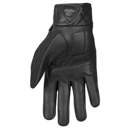Highway 21 Mens Revolver Leather Gloves Black