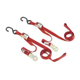 Red Ancra Snapper Hook Tiedowns 2 Pack Universal