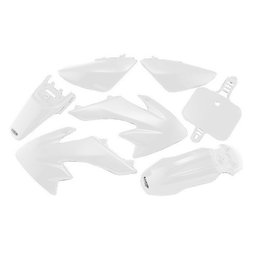 UFO Plastics Body Kit White For Honda CRF 50F 04-09