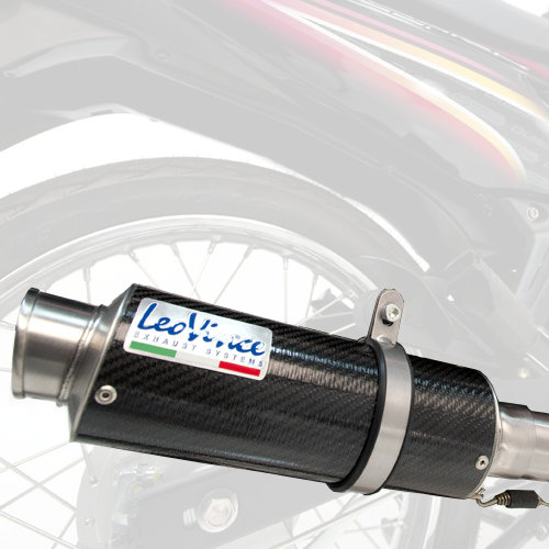 Leovince Titanium LV Corsa Slip On Muffler - 15400T Sport Bike Motorcycle -  Dennis Kirk