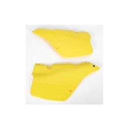 UFO Plastics Side Panels Yellow For Suzuki RM 125 89-92