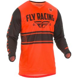 Fly Racing Mens Kinetic Mesh Era Jersey Orange