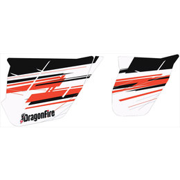 Dragonfire Racing Black White And Red HiBoy 4 Door Graphics For Can-Am 07-2105 Black