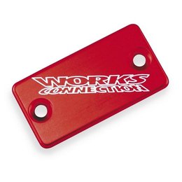 Works Connection Brake Cap Rear Red For Kawasaki Suzuki KLX DRZ RM