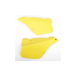 UFO Plastics Side Panels Yellow For Suzuki RM 250 89-92