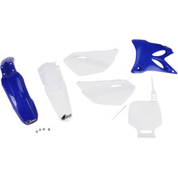 UFO Plastics Complete Plastic Body Kit For Yamaha YZ85/Team Yamaha YAKIT313-999 White