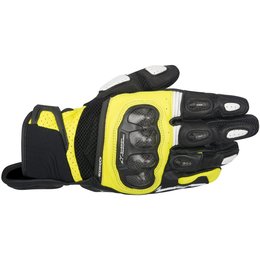 Alpinestars Mens SP-X SPX Air Carbon AC Touchscreen Textile Gloves Black