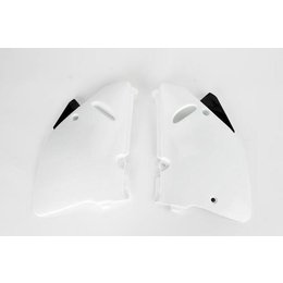 UFO Plastics Side Panels White For Suzuki RM 125 250 93-95