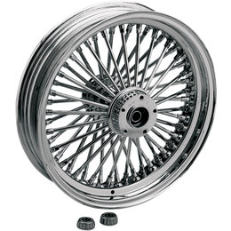 Drag Specialties 16x3.50 Fat Daddy Radially Laced Front Wheel Harley 0203-0244 Metallic