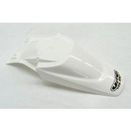 UFO Plastics Rear Fender White For Kawasaki Suzuki KX RM KLX DRZ