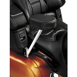 Black Show Chrome Passenger Armrest Set For Honda Gl1800