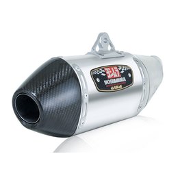 Stainless Steel Sleeve Muffler With Carbon Fiber Tip Yoshimura Rs-4 Slip-on Muffler Stainless Stainless Carbon For Kaw Zx-6r 09-12