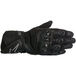 Alpinestars Mens SP Air Touchscreen Leather Gloves Black