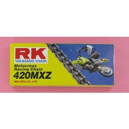 Natural Rk Chain 420 Mxz Heavy-duty 118 Links
