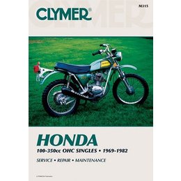 Clymer Repair Manual For Honda 100-350 69-82