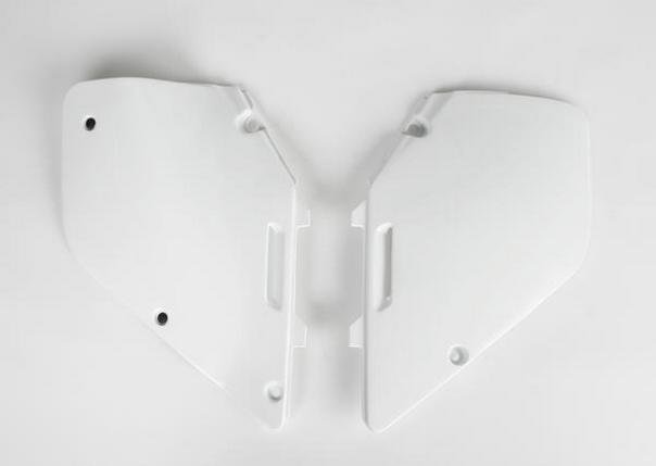$55.99 UFO Plastics Side Panels White For Suzuki RM 125 #691321.