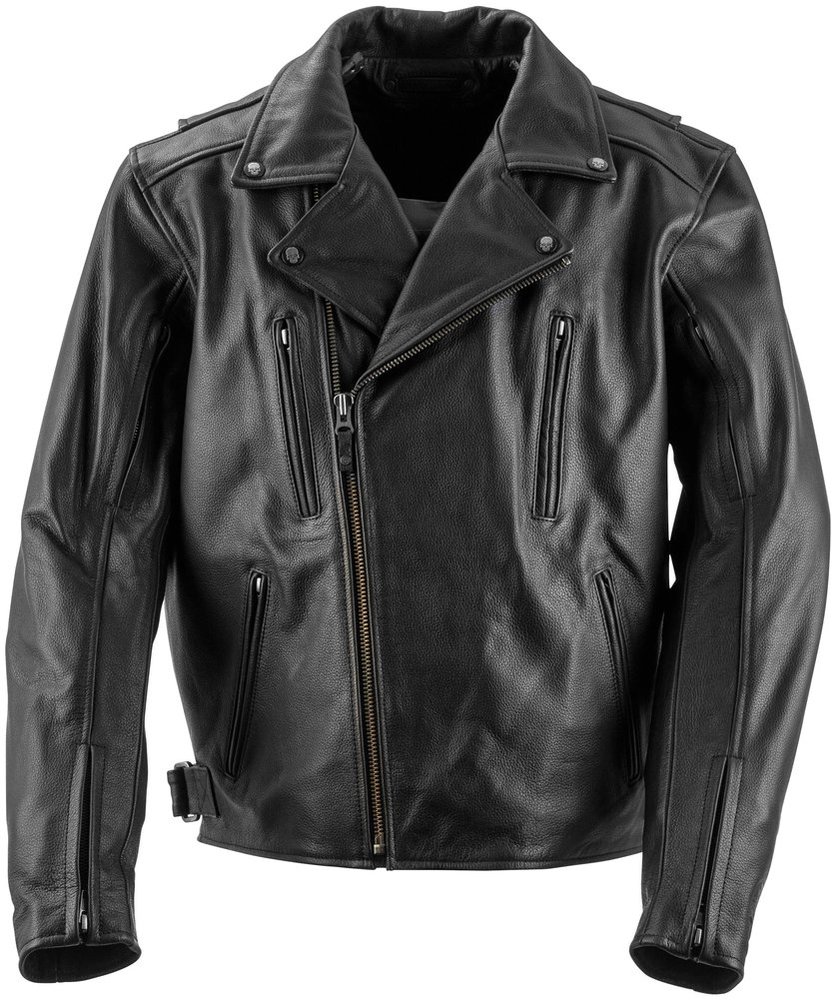 $275.00 Black Brand Mens Neanderthal Leather Jacket #264670