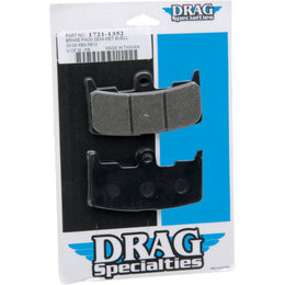 Drag Specialties Semi-Metallic Front Brake Pads Single Set For Buell 1721-1352