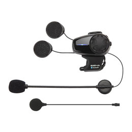 Sena Technologies SMH10 Single Bluetooth Headset For Bell Mag-9 Sena Helmets Black