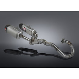 Stainless Steel Header, Stainless Steel Midpipe, Aluminum Mufflers, Carbon Fiber End Caps Yoshimura Rs-9 Dual Full Exhaust System Ss Ss Al Cf For Honda Crf450r 2013