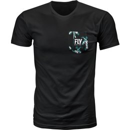Fly Racing Mens Paradise Premium Fit T-Shirt Black