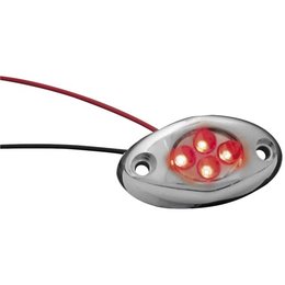 Kuryakyn LED Accent Light Four Bulb Red Universal